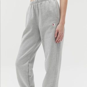 champion grey sweatpants | size medium